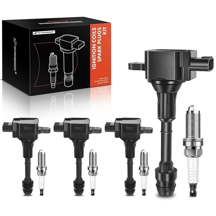 Amazon.com: A-Premium Set of 4 (Black) Ignition Coil Pack